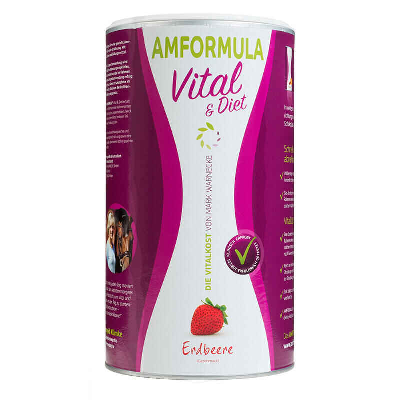 AMFORMULA® Vital & Diet Erdbeere 490g Ds. Media 1