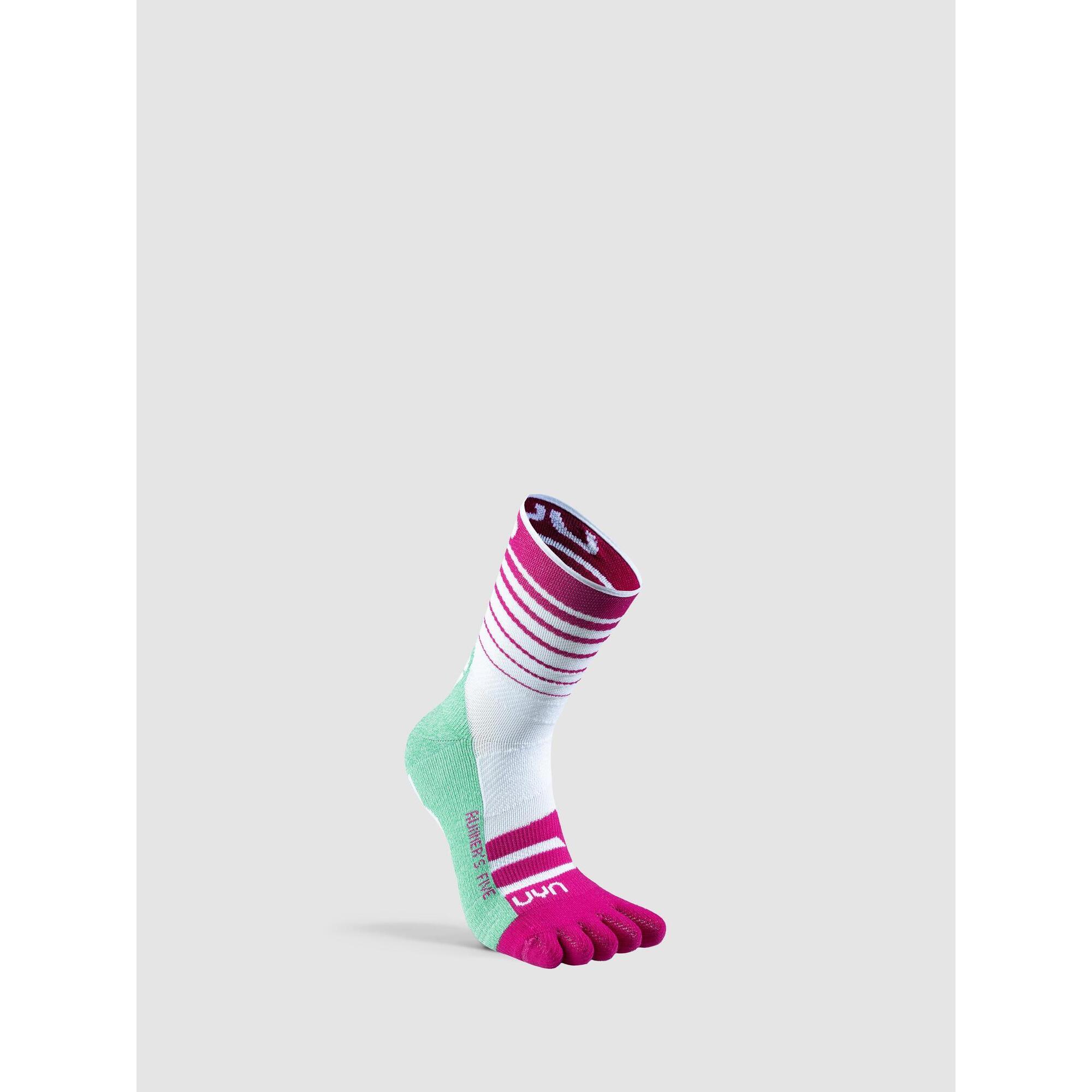 Uyn - Runner's Five Socks - Chaussettes - Blanc - 35/38 - Decathlon