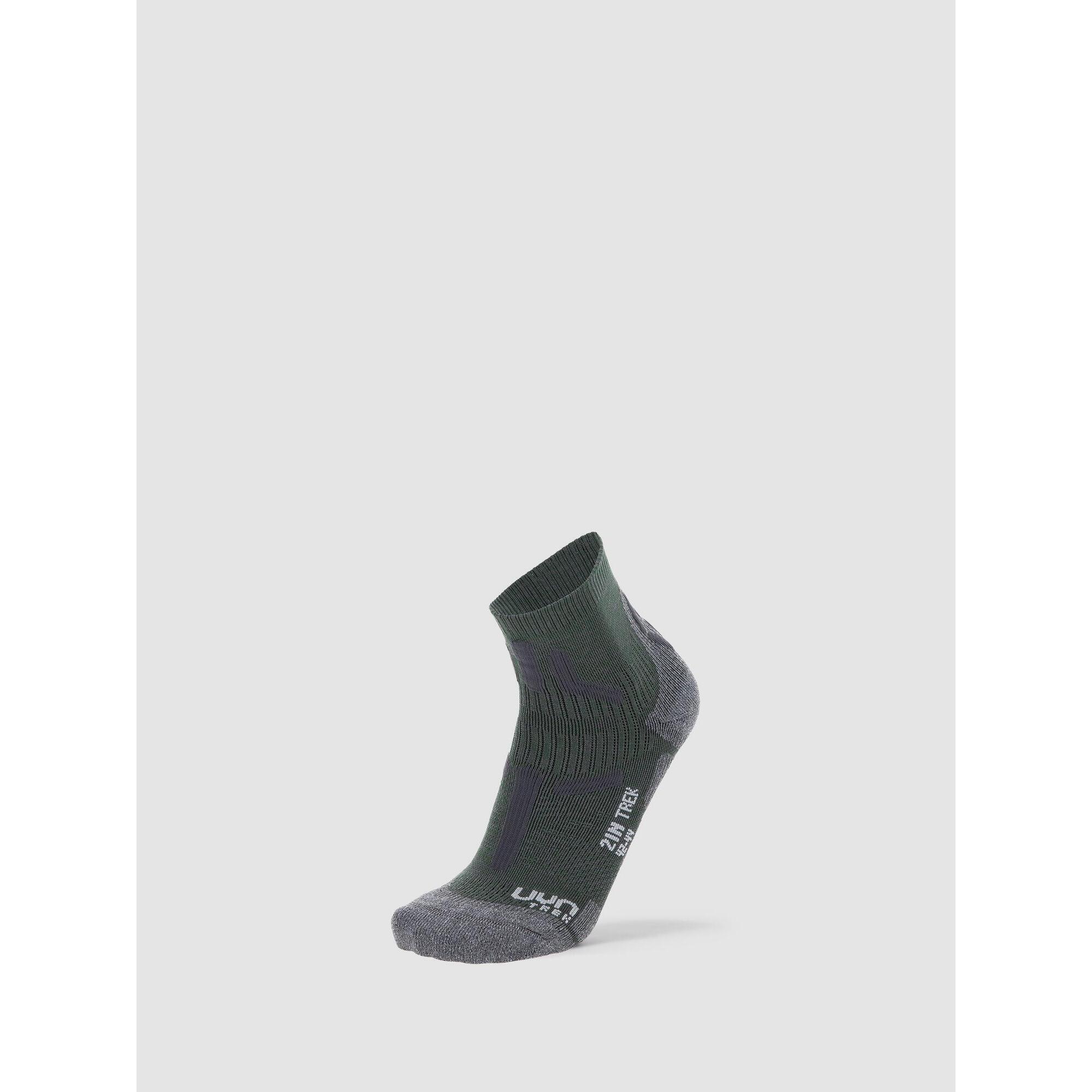 Uyn - Trekking 2in Low Socks - Chaussettes - Gris - 45/47 - Decathlon