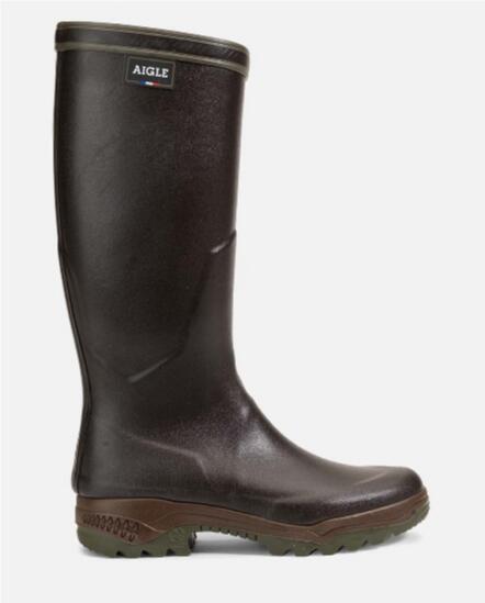 bottes de pluie Adulte Parcours 2 - Marron - Aigle 3/4
