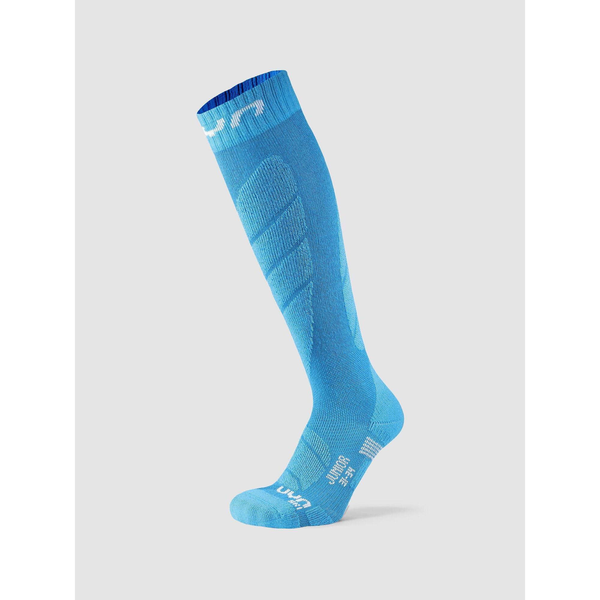Uyn - Ski Junior Socks - Chaussettes - Bleu - 23/26 - Decathlon