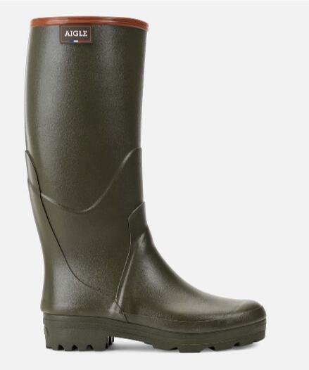 Bottes de travail Chambord pro 2 - Vert kaki - Aigle 2/7