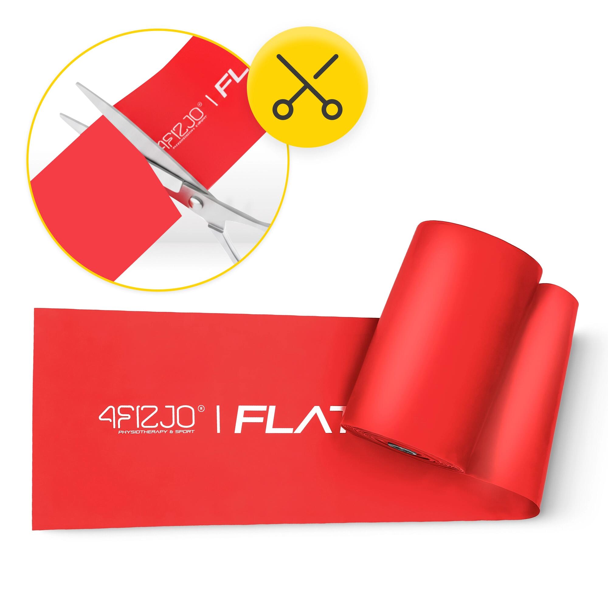 Reha-Band FLAT BAND 30m Rehabilitationsband - Profi-Latexband für Physiotherapie 4/7