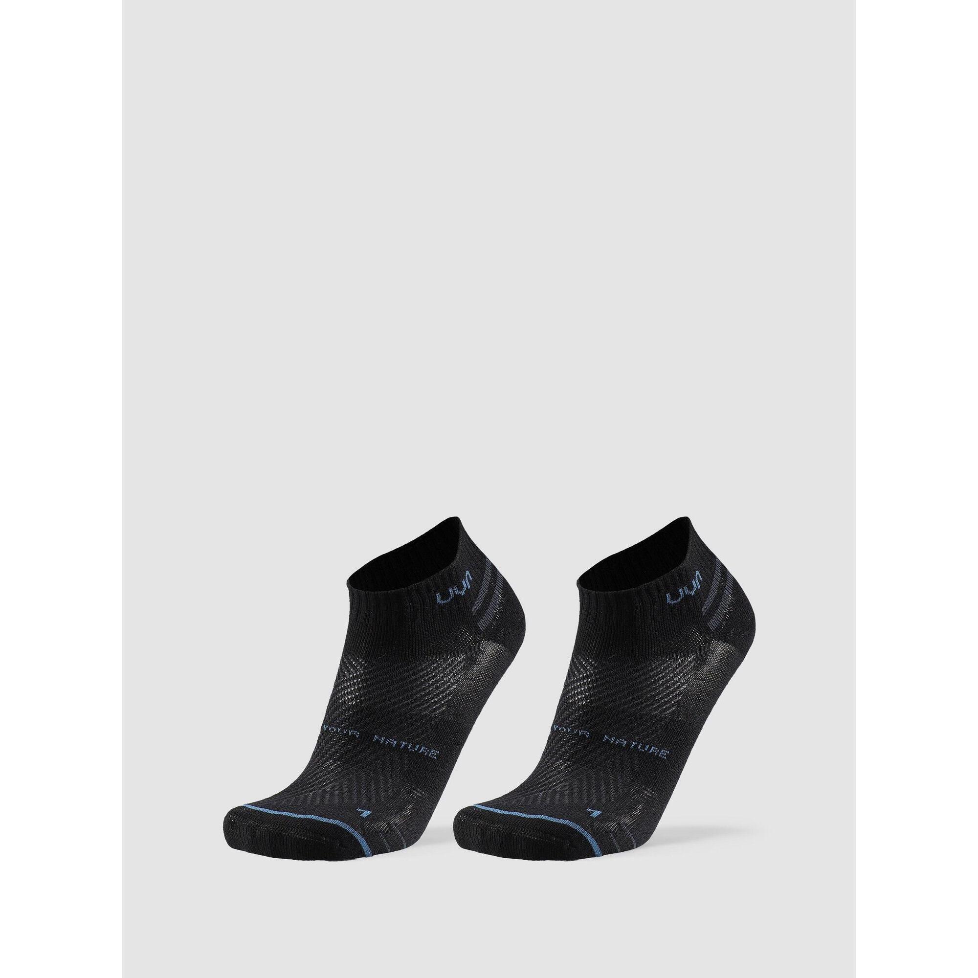 Uyn - Everyday Low Socks (2 Pairs) - Chaussettes - Bleu|noir - 39/42 - Decathlon