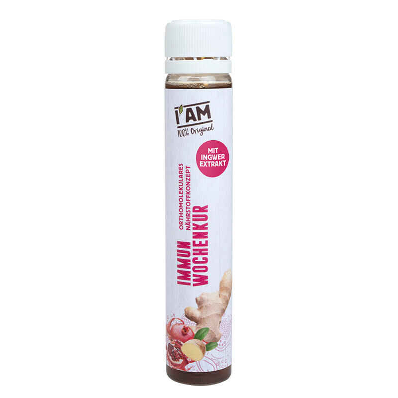 IAM® Immun Wochenkur Granatapfel-Ingwer 7x25ml