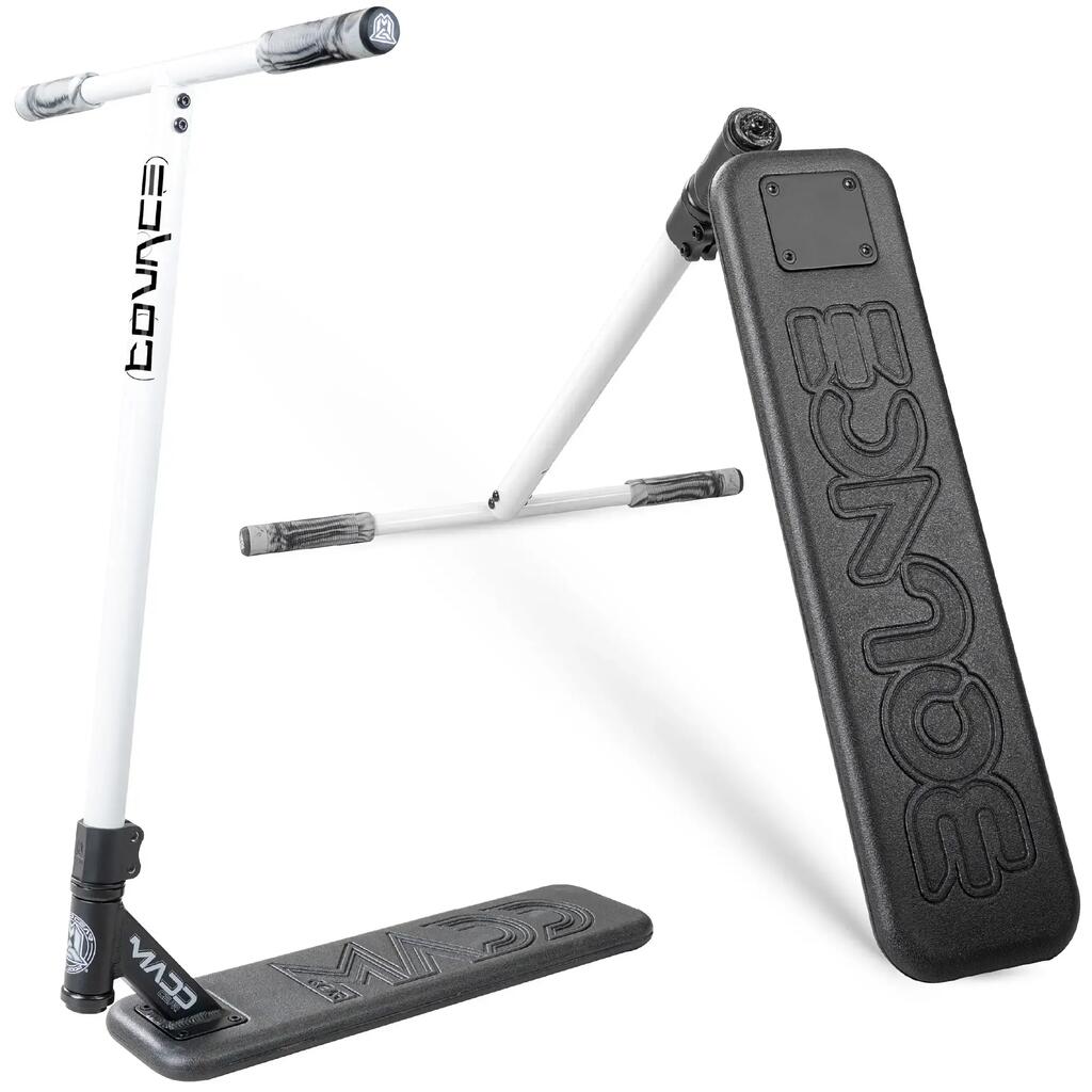 Bounce Trampoline Scooter   weiss