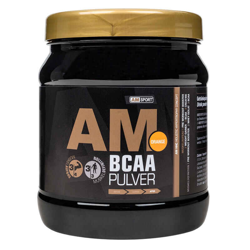 AMSPORT® BCAA Pulver 450g Ds. Orange