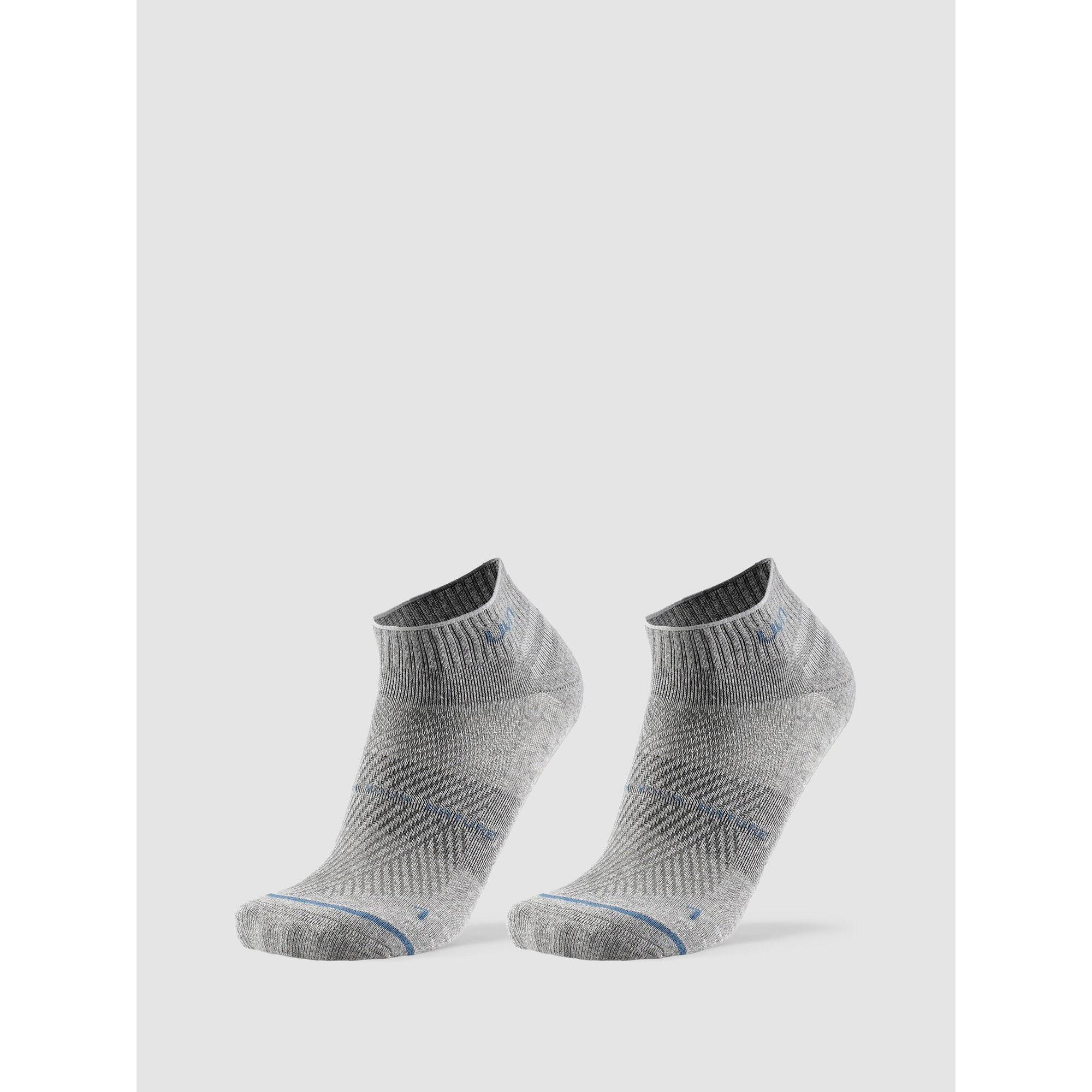Uyn - Everyday Low Socks (2 Pairs) - Chaussettes - Bleu|gris - 43/46 - Decathlon