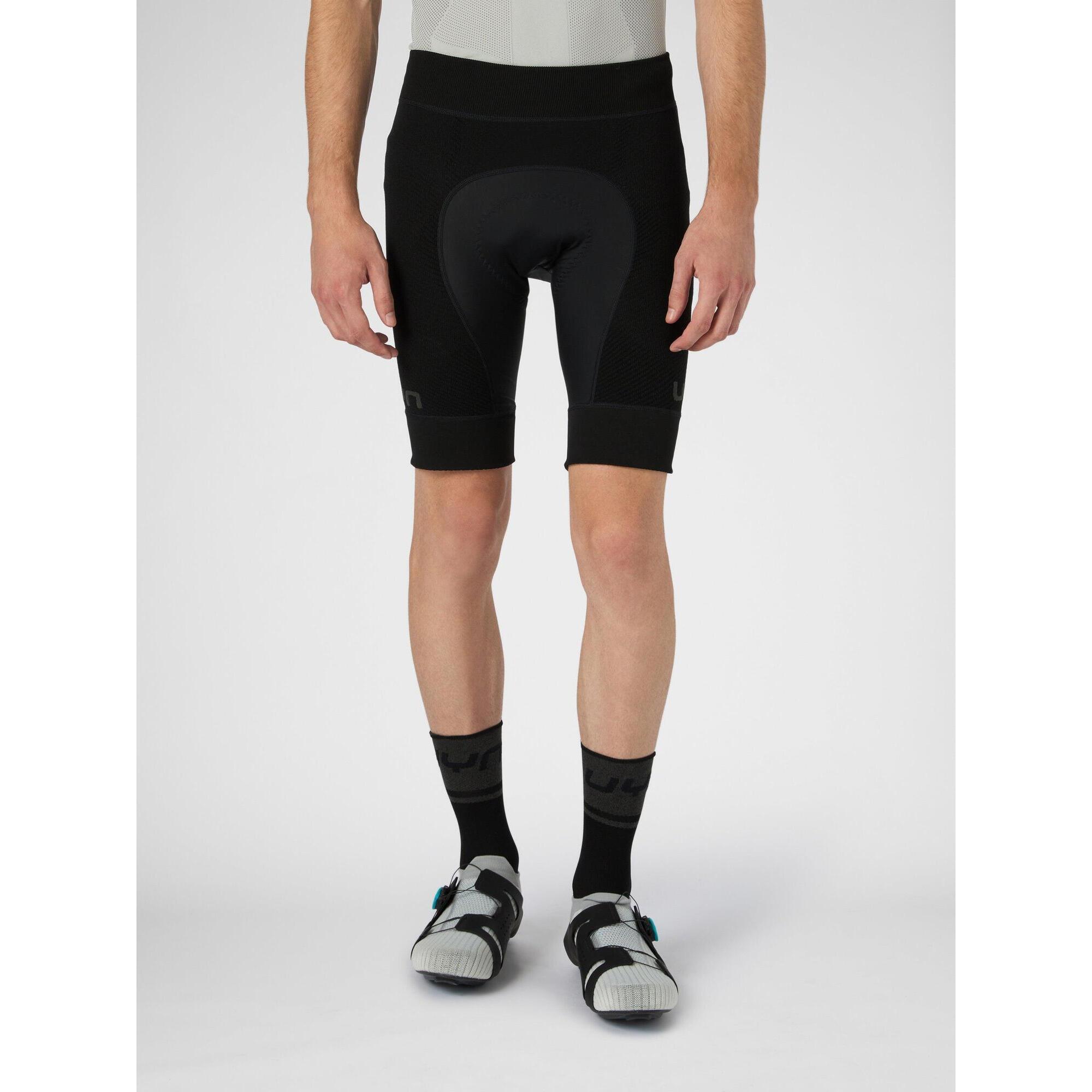 Uyn - Ridemiles Cycling Shorts - Cuissard De Vélo À Bretelles - Gris|noir - Decathlon