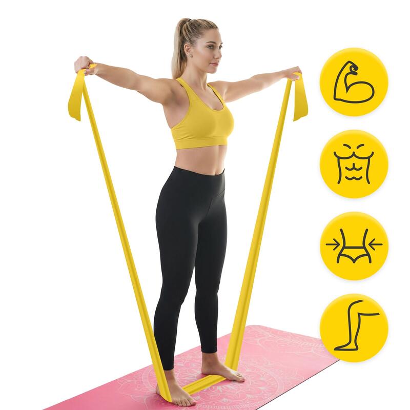 Rehabilitační páska FLAT BAND 4FIZJO 30 m