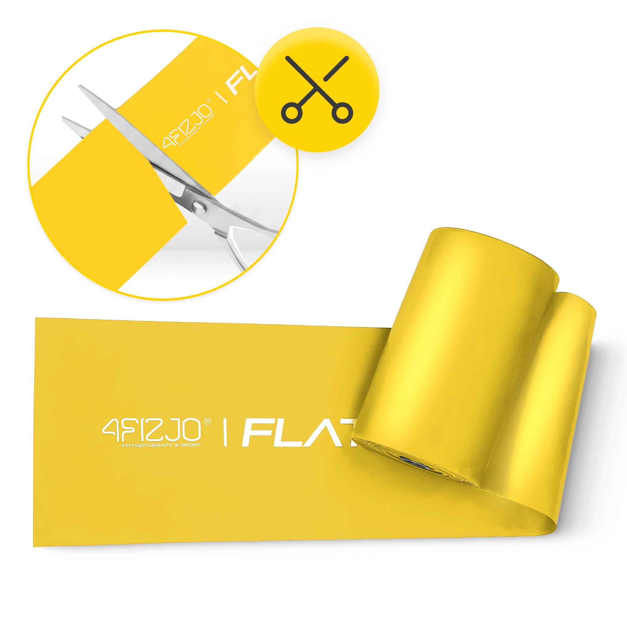 Reha-Band FLAT BAND 30m Rehabilitationsband - Profi-Latexband für Physiotherapie 4/7