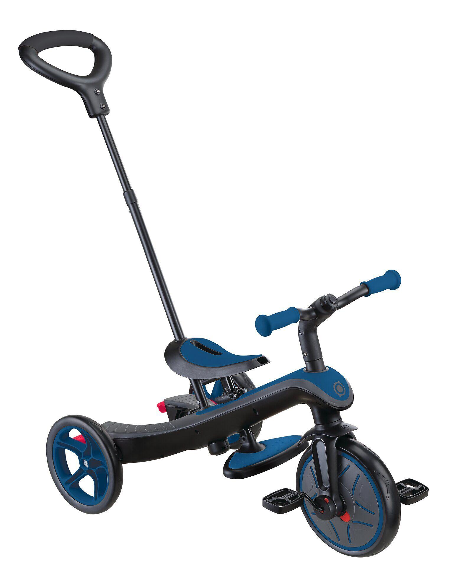 Triciclo evolutivo para bebé EXPLORER 4 em 1 - Azul-marinho 11/15