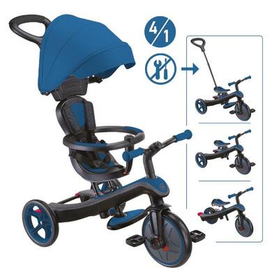 GLOBBER EXPLORER TRIKE 4in1 rot
