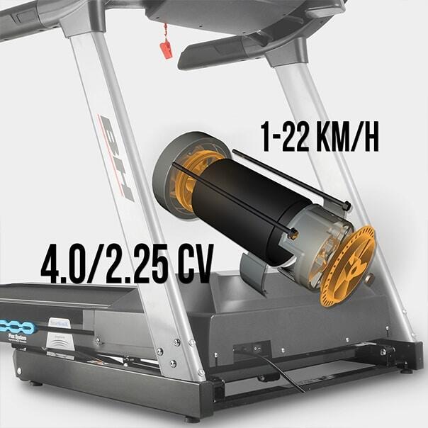 Bieżnia BH Fitness I.RC09 G6180IB – 22 km/h, Amortyzacja SmartKonik, FTMS 3/6