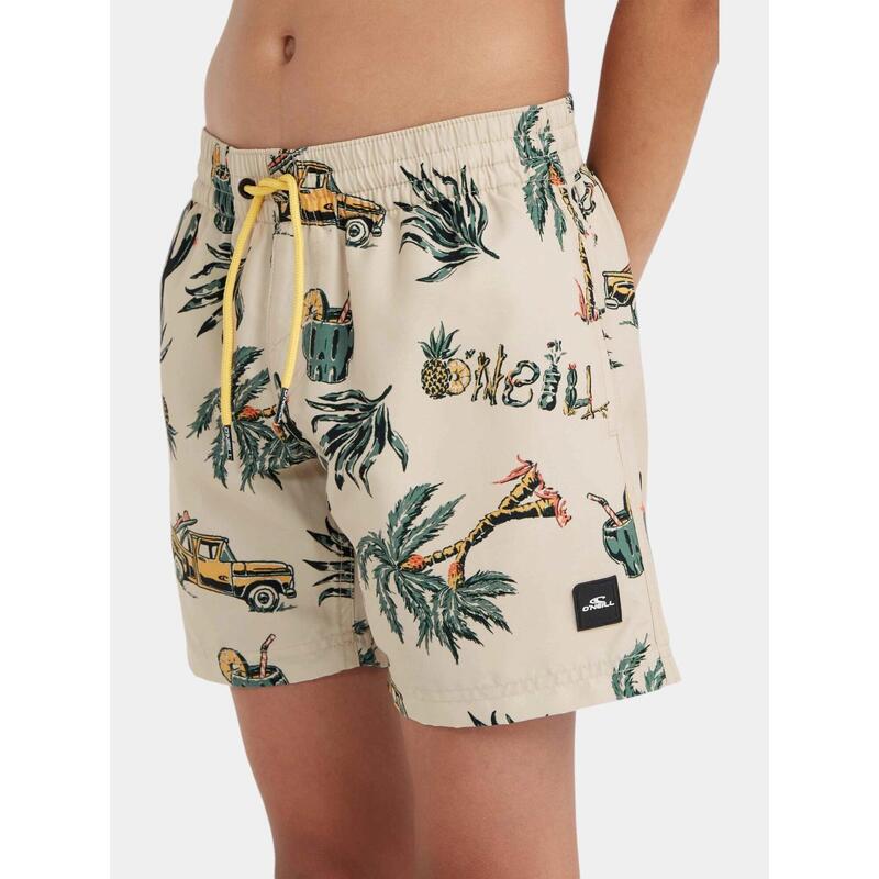 Sorturi de baie pentru barbati Mix & Match Cali Print 13'' Swim Shorts copii