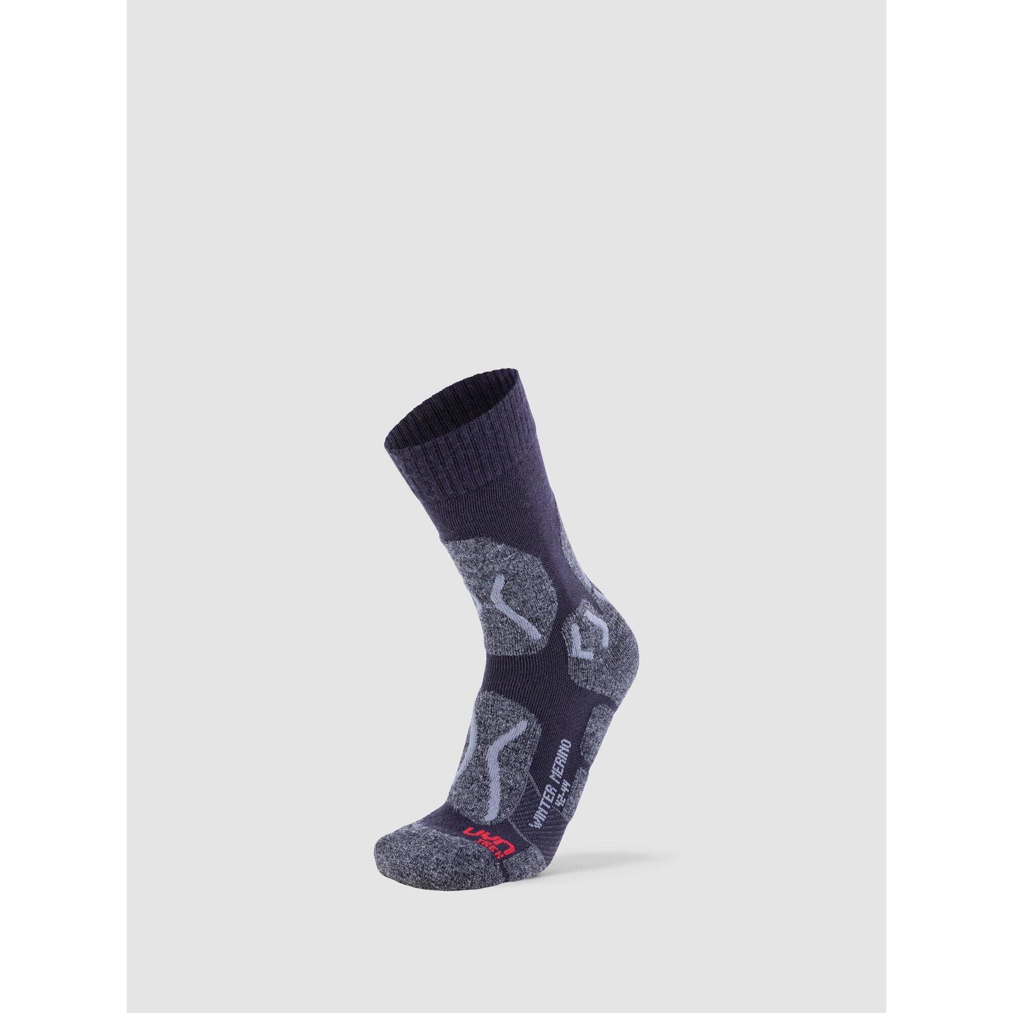 Uyn - Trekking Winter Merino Socks - Chaussettes - Gris - 42/44 - Decathlon