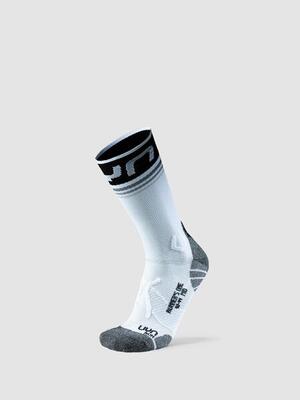 UYN Damen Running Socken - One Mid Socks, Crew Socken, Polyamide, Logo