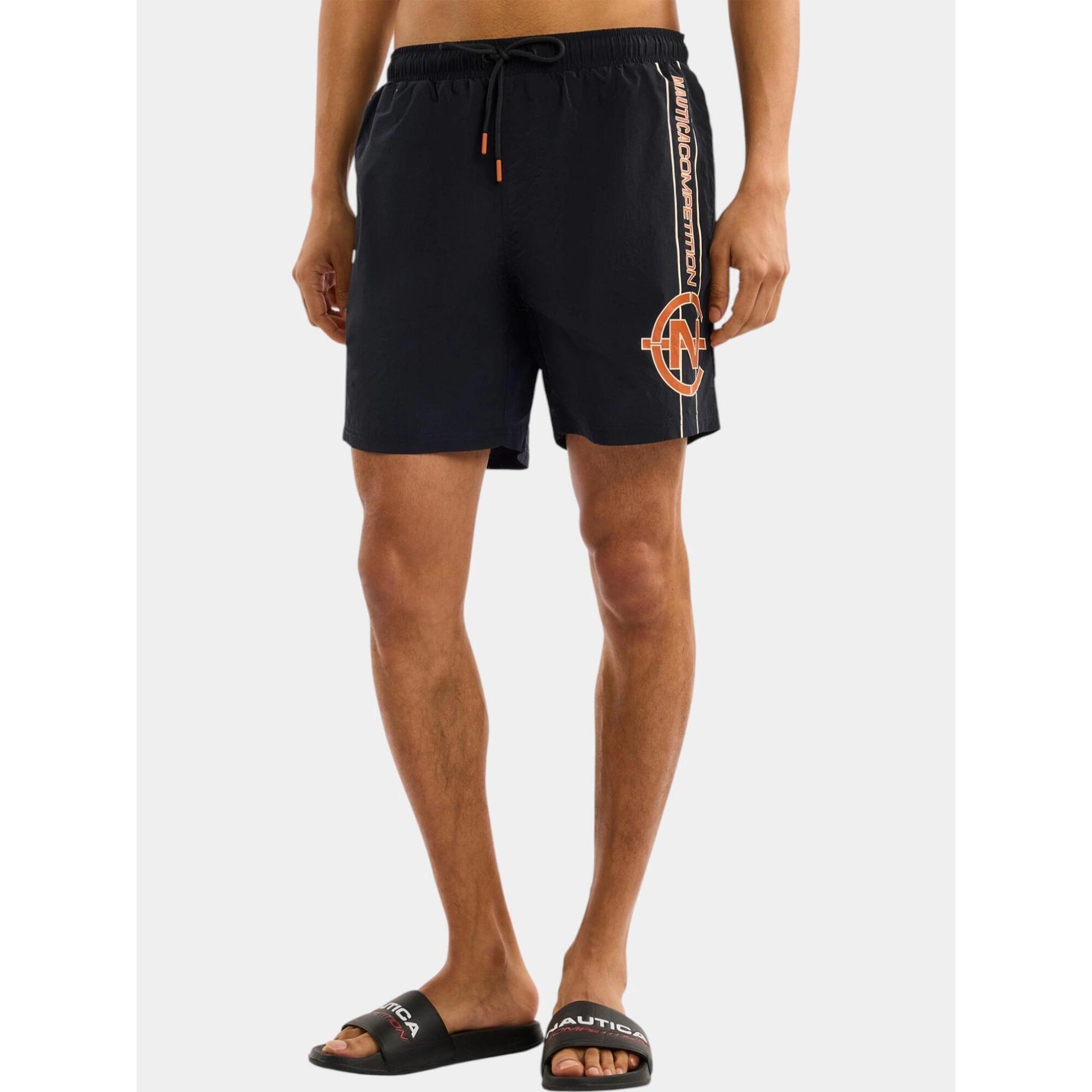 Nautica - Shorts De Plage Homme Boyle 6" - Boxer De Bain - Bleu - 36 Xs - Decathlon