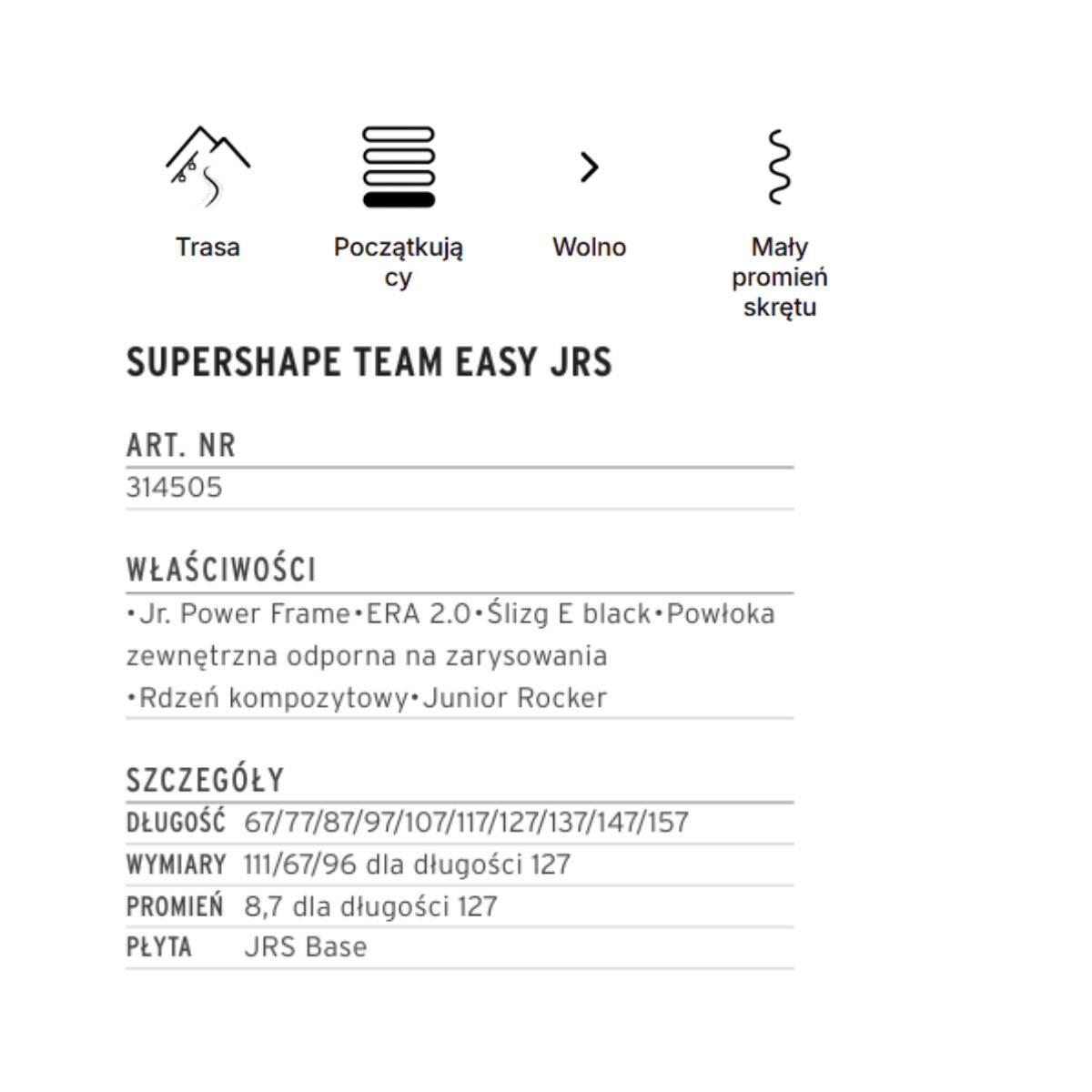 Head Supershape Team Easy Ski Pack + Bindung Jrs 4.5 gw Blau Jungen 2/4