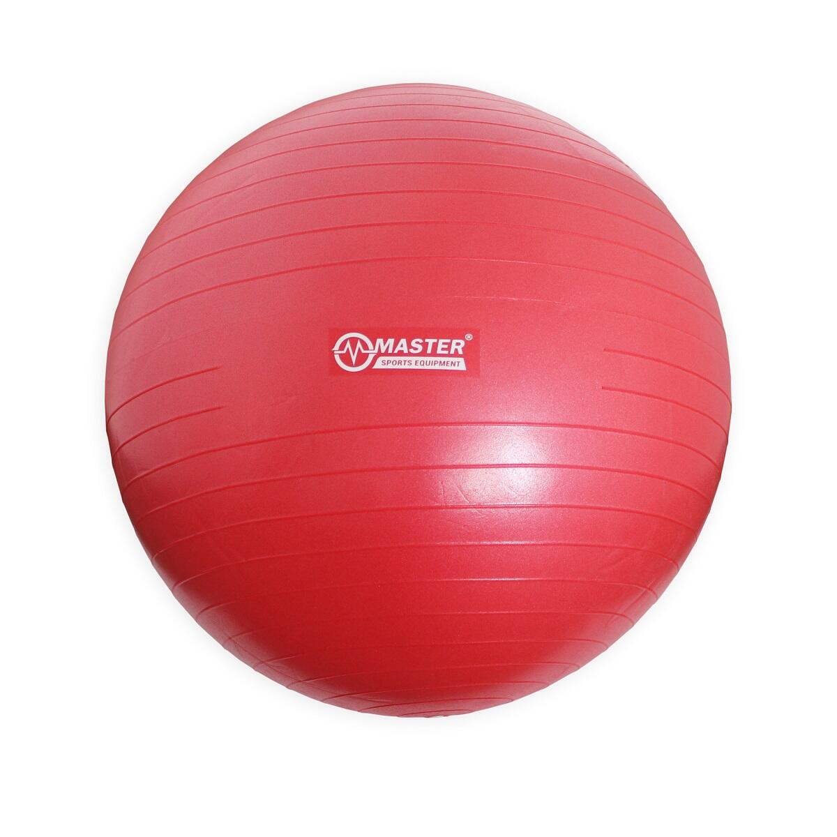 MASTER Gymnastický míč MASTER Super Ball průměr 75 cm - červený
