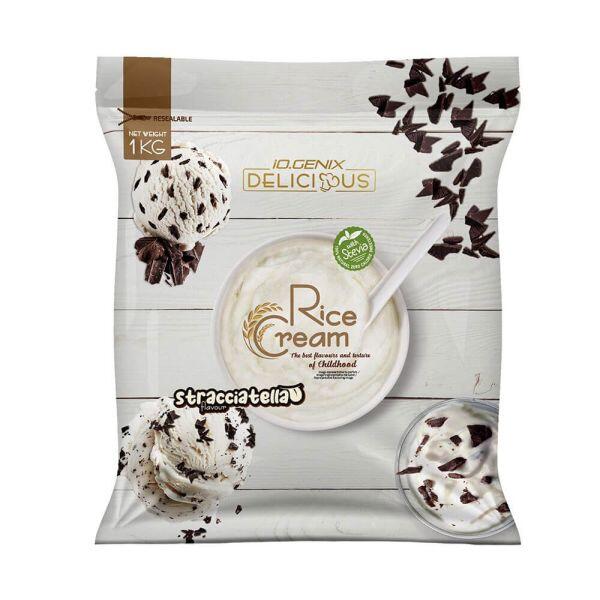 IO.GENIX Rice cream - 1 kg Straciatella da IO.Genix