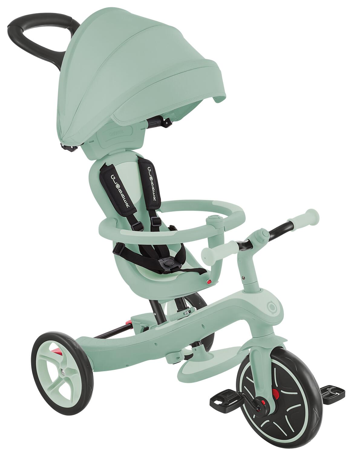 Tricycle évolutif EXPLORER 4 en 1 DELUXE ECO - Vert Pistache 3/7