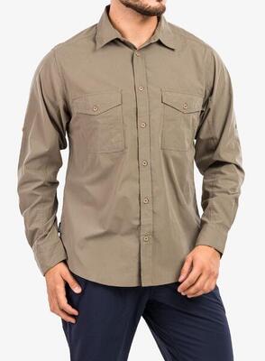 T-shirt met lange mouwen hiking heren