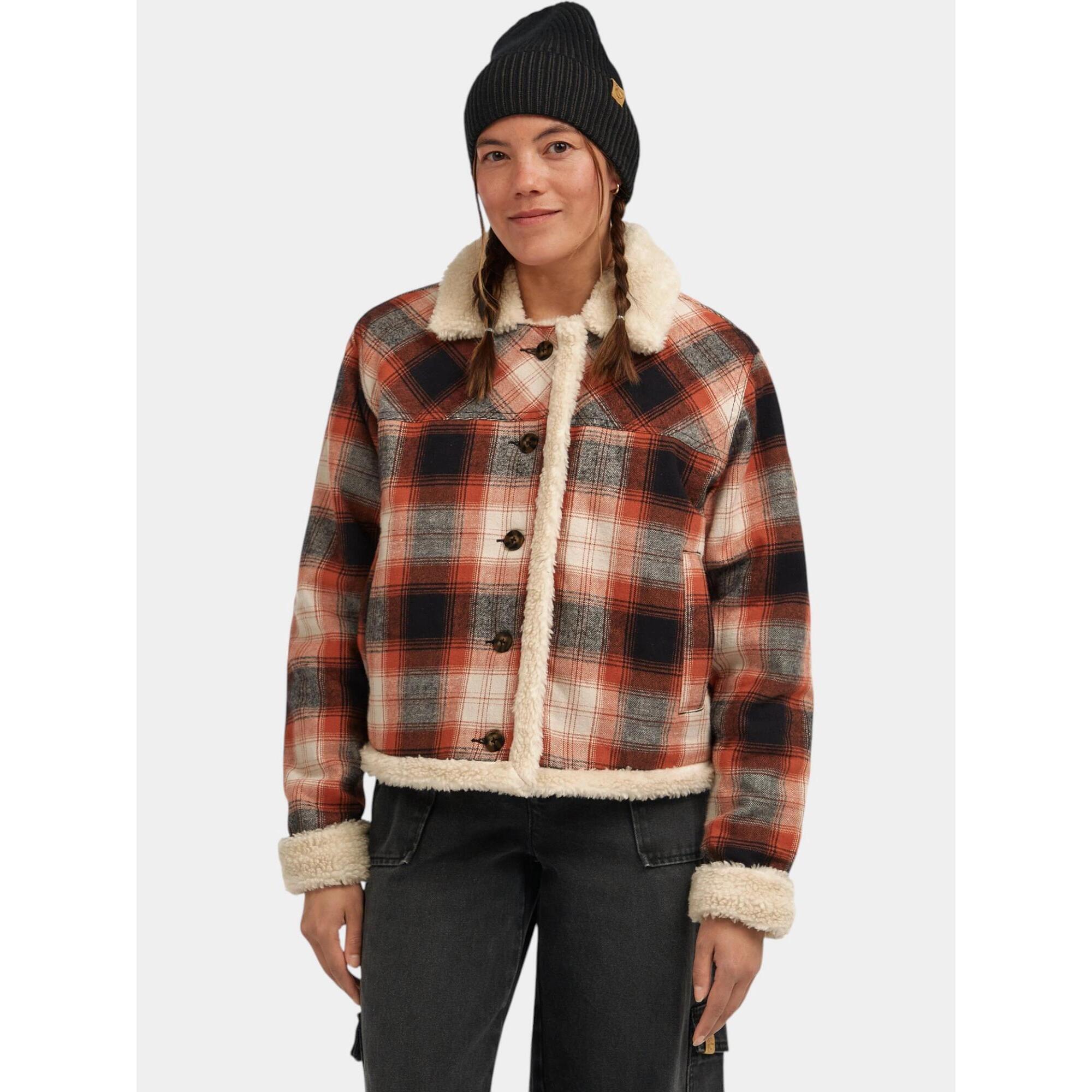 O'Neill - Veste Femme O'Riginals Lined - Chemise Manches Longues - Beige|jaune|marron|orange - Decathlon