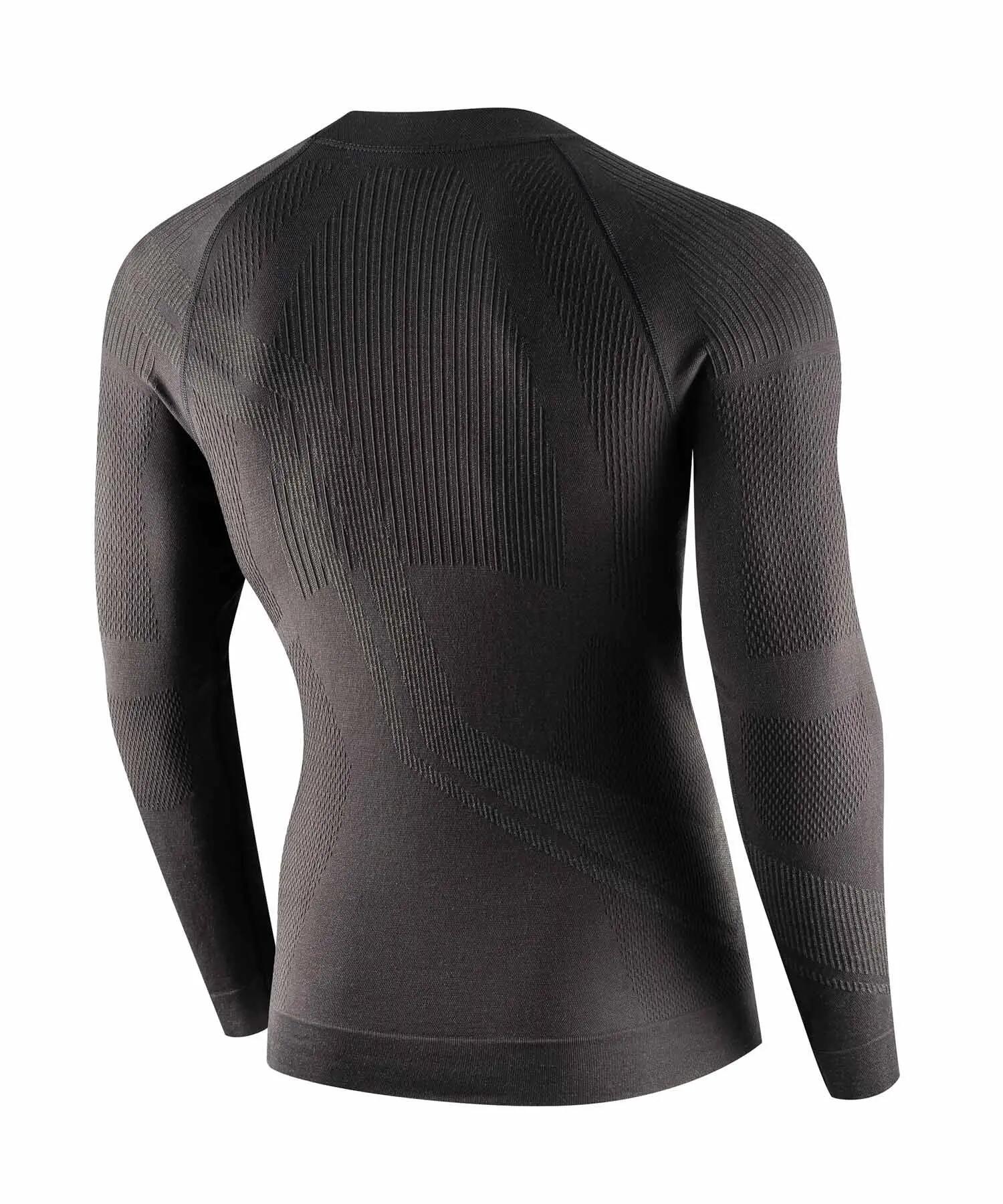 Bluza męska z wełną merino Brubeck THERMO WOOL by Pustelnik 4/6