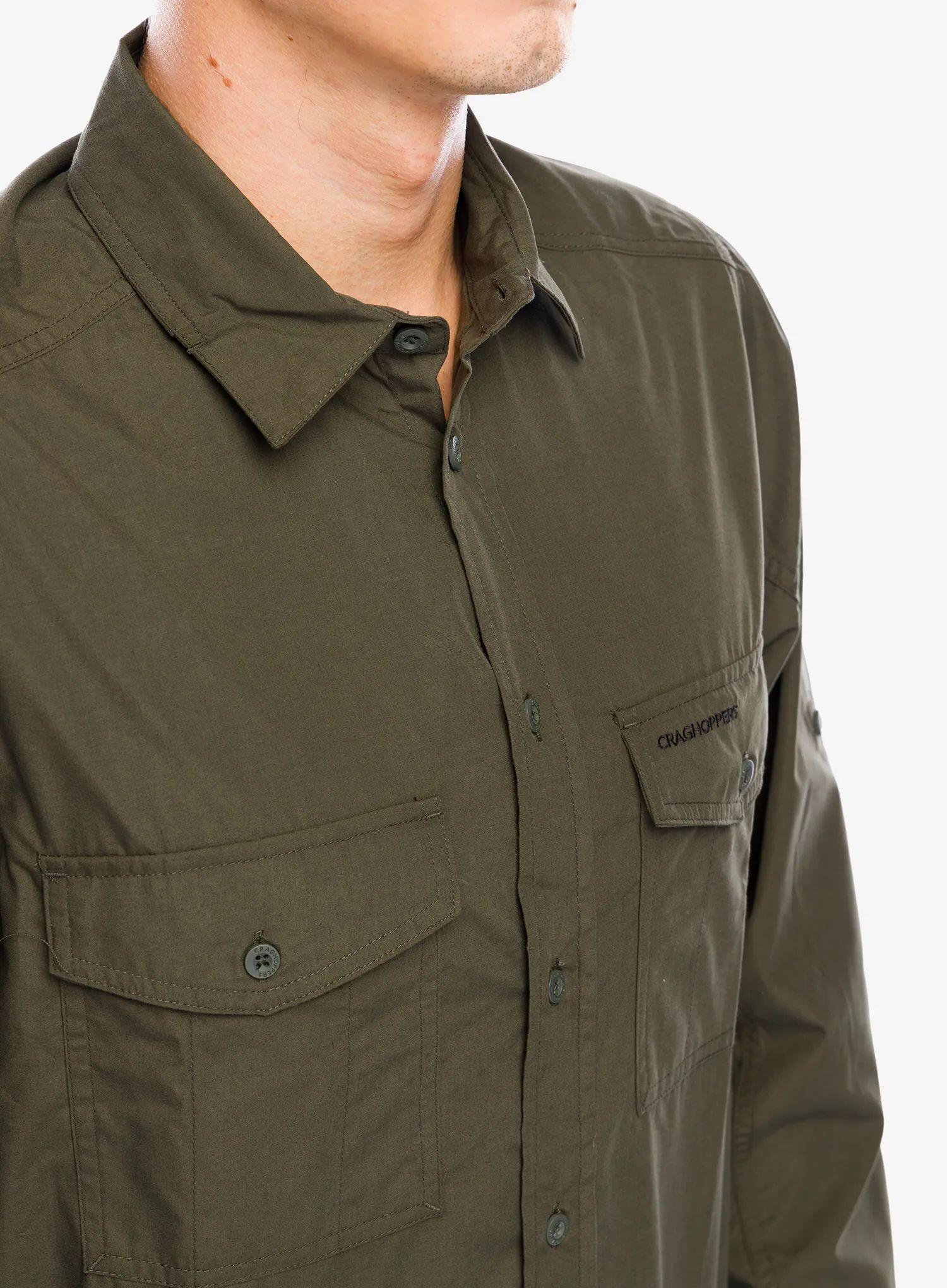 T-shirt Manches Longues Randonnée - Kiwi Homme 5/7