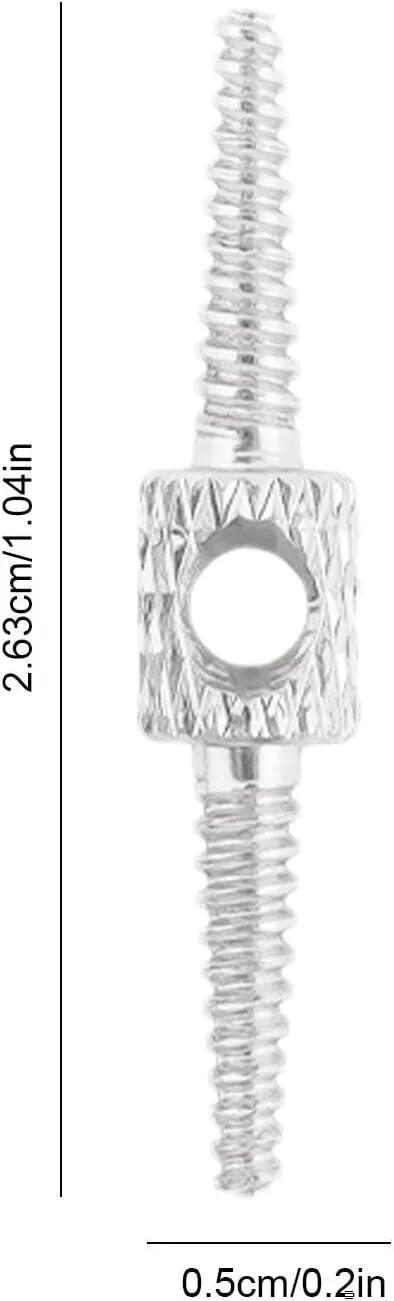 Outil guidage interne câbles vélo – Aluminium argent – 2 pièces 4/4