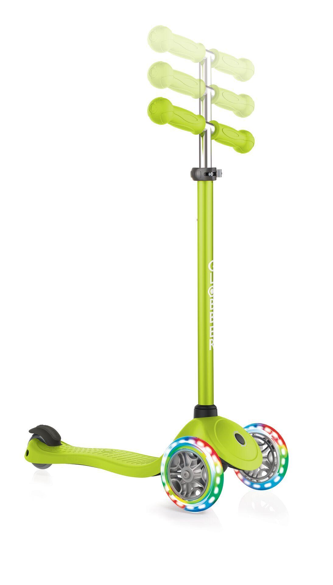Patinete primo lights verde lima 2/7