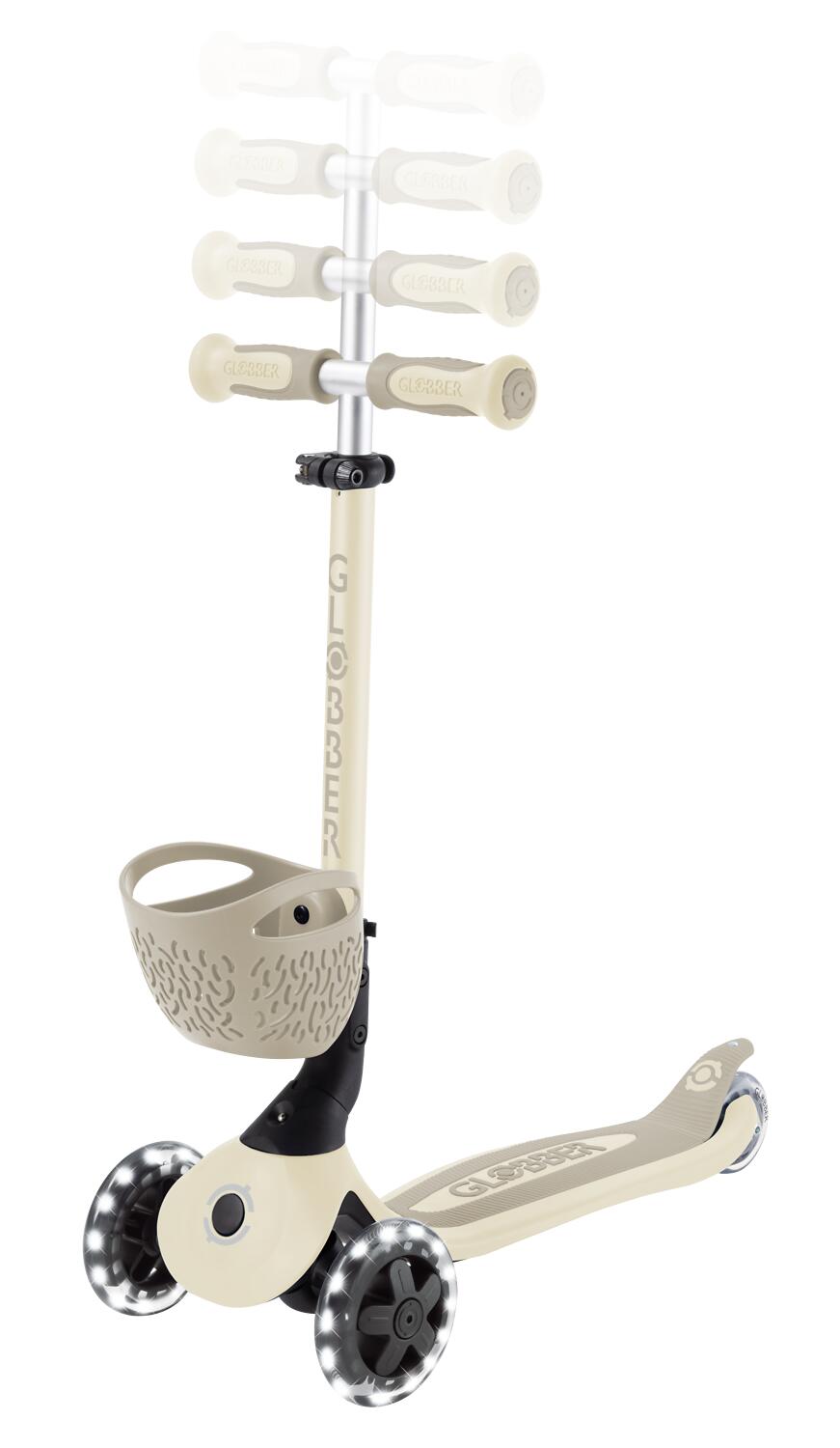 Trottinette évolutive GO-UP BABY 360 LIGHTS - Taupe 11/14