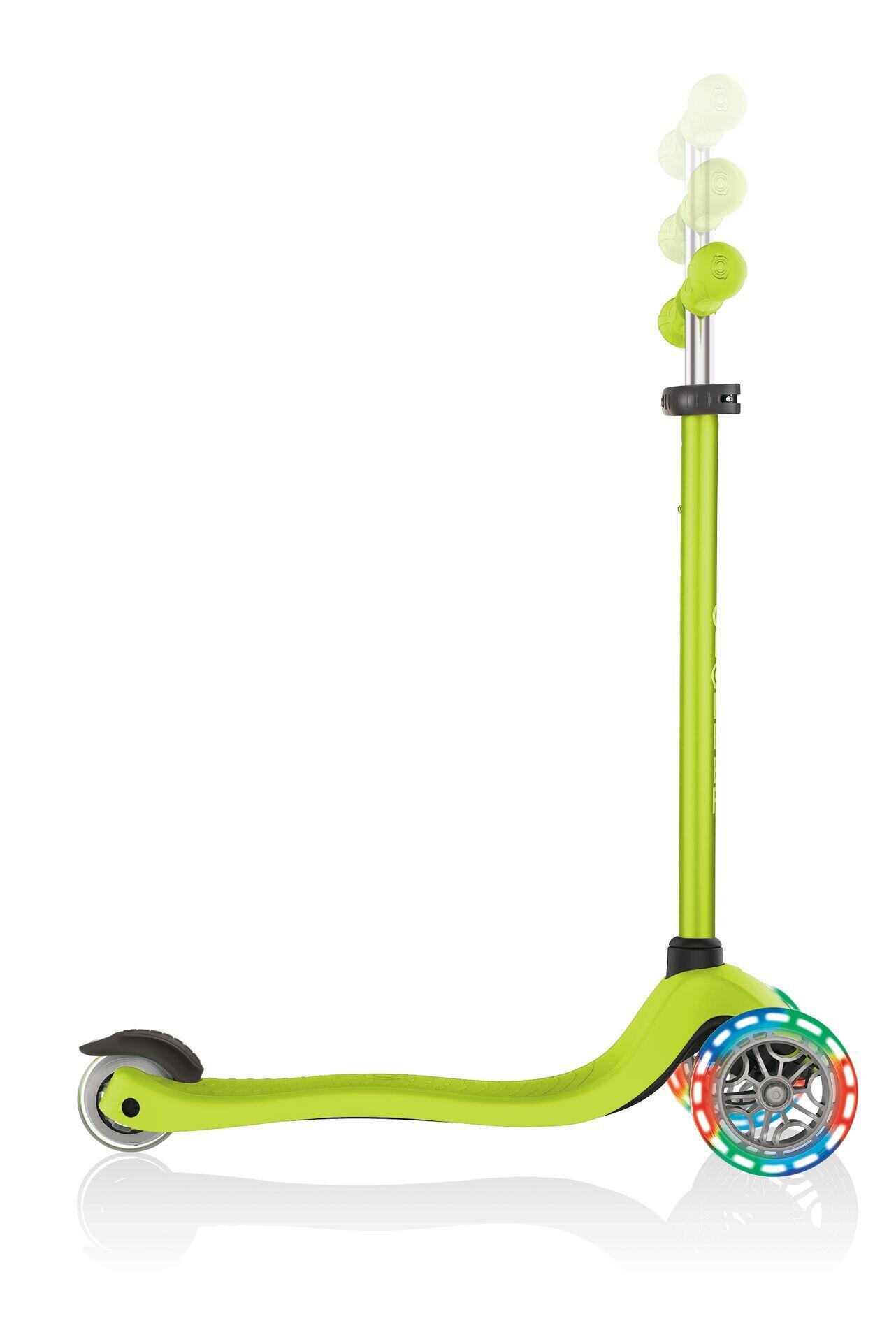 Patinete primo lights verde lima 4/7