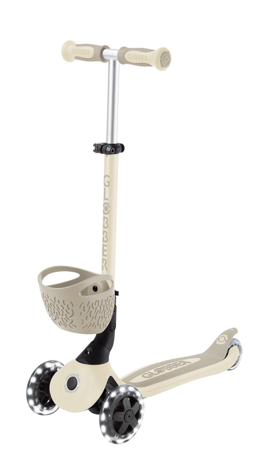 Trottinette évolutive GO-UP BABY 360 LIGHTS - Taupe 10/14