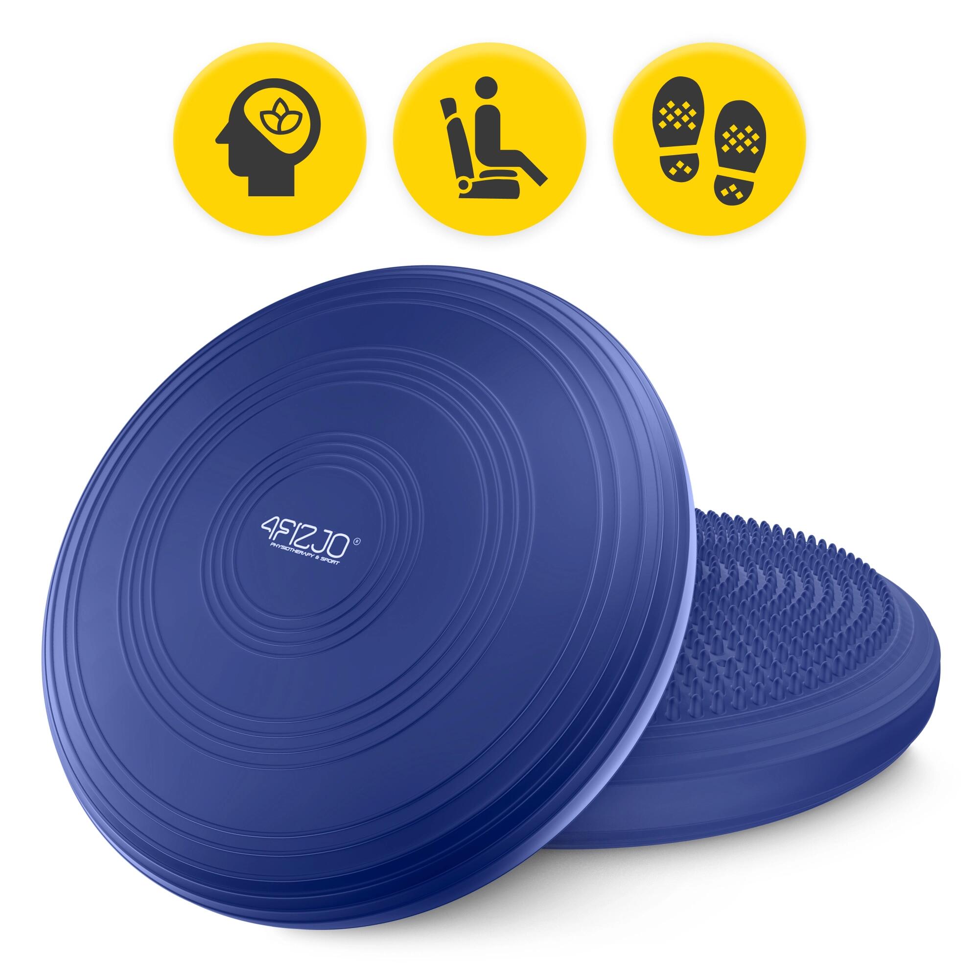 Cuscino disco sensomotorio stabilità equilibrio postura 33 cm 4FIZJO MED+ 5/7