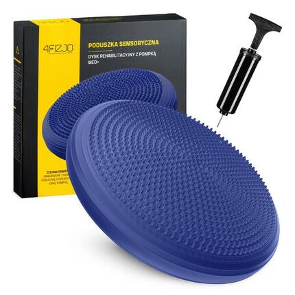 Sensorisches Kissen MED+ 4FIZJO Ballkissen Noppen Sitzkissen Inkl. Pumpe