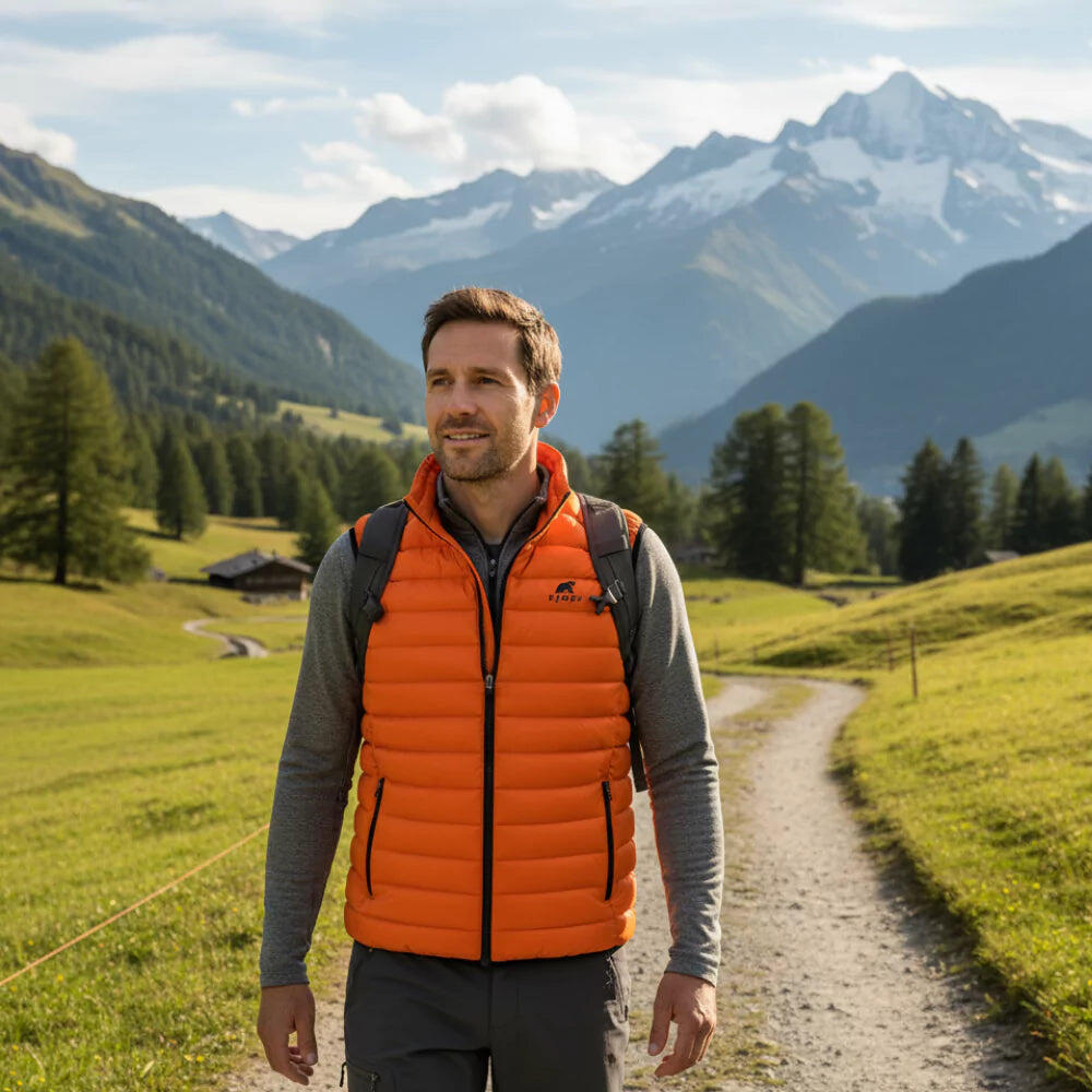 Piumino smanicato da uomo Merino Nordend 3/7