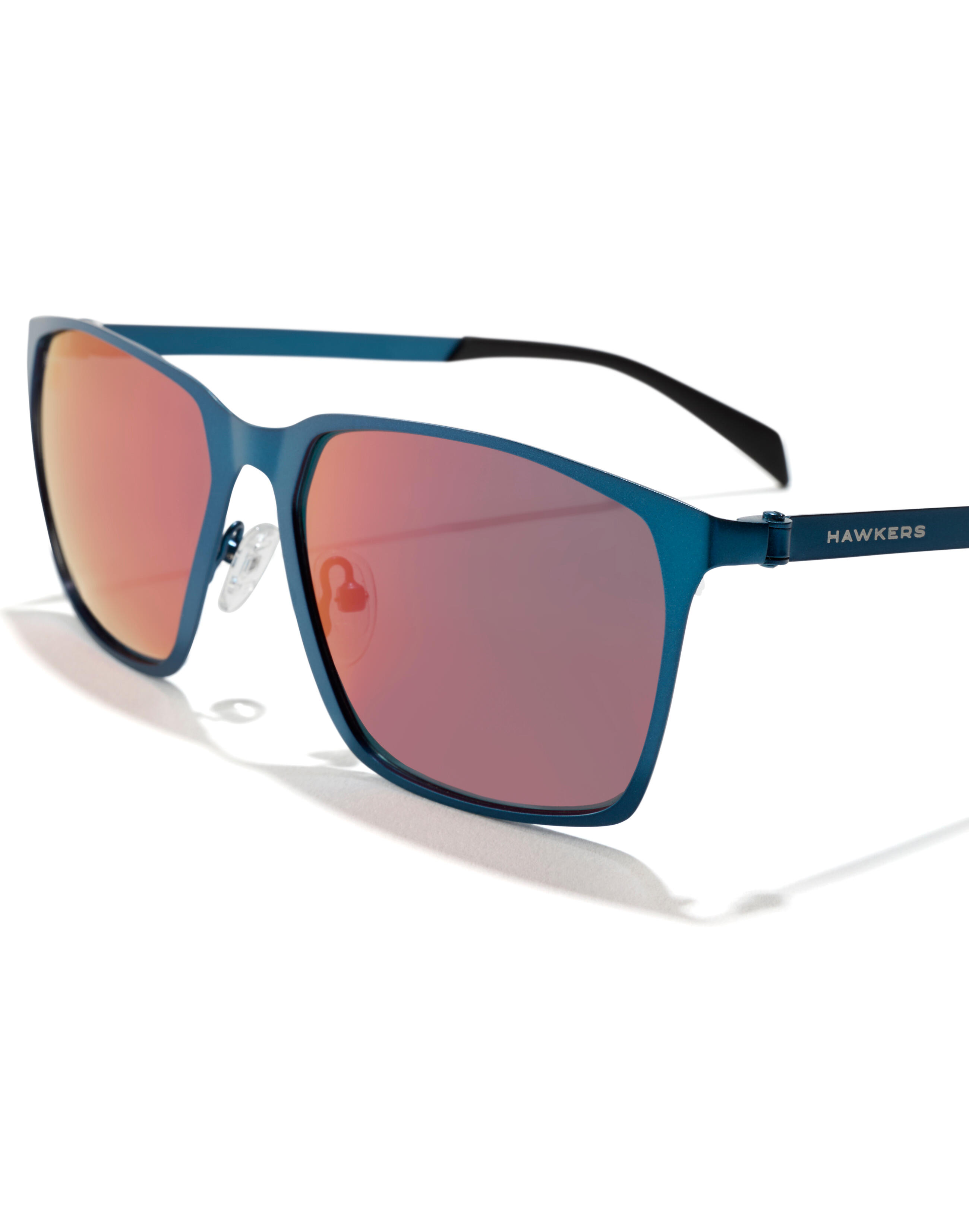 HAWKERS - Lunettes de soleil pour Homme et Femme TRACK FLEX POLARIZED BLUE RUBY 3/8