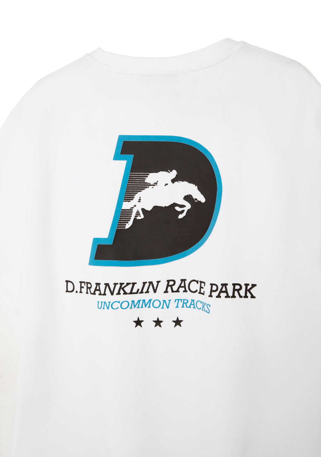 Camiseta Hombre Race Park Blanca 4/4