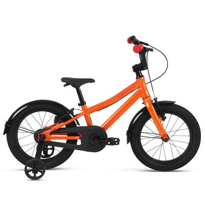 Batch kinderfiets 16 inch. oranje. 4 tot 6 jaar