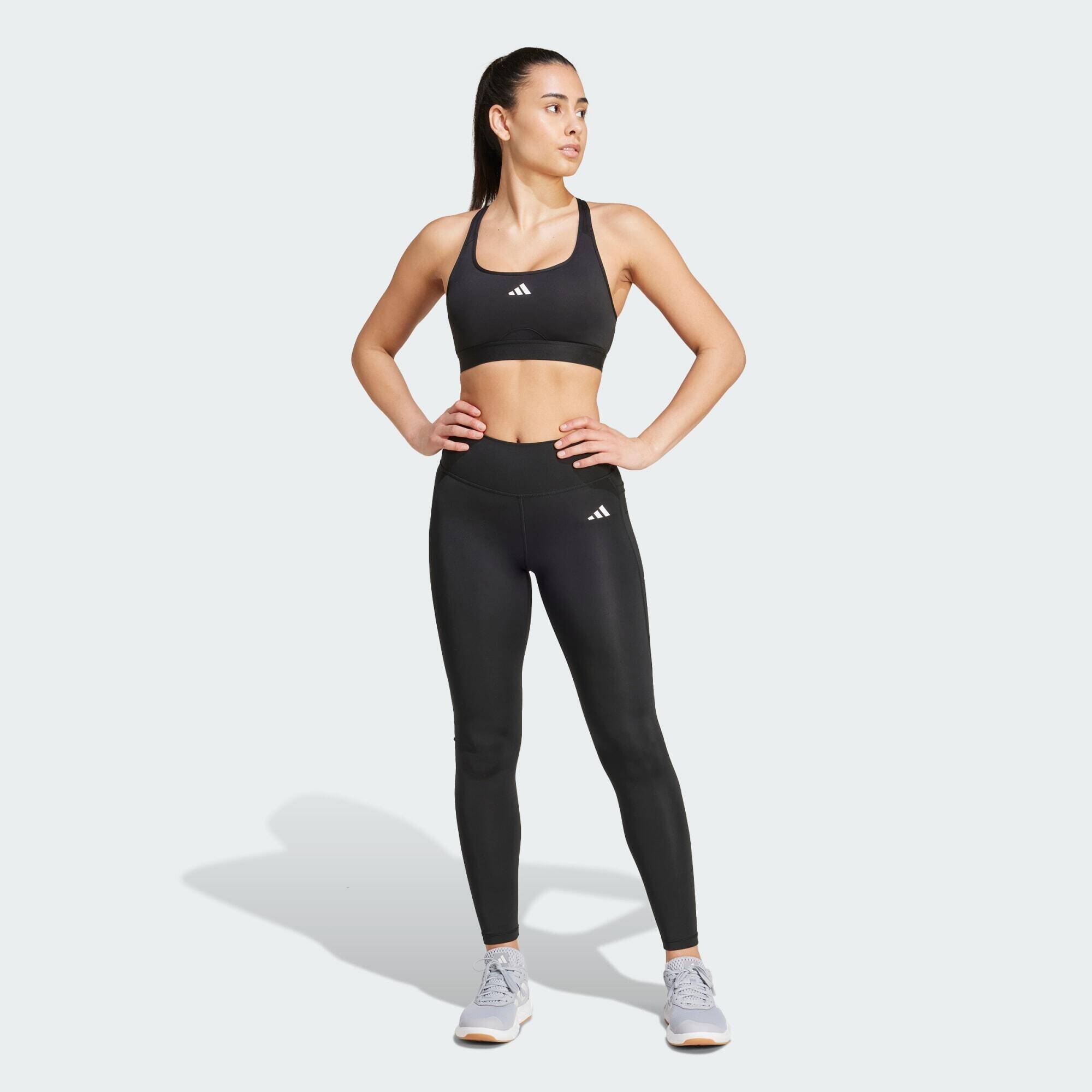 Adidas OPT ESS ST 1/1 Women Training Tights Black -  3