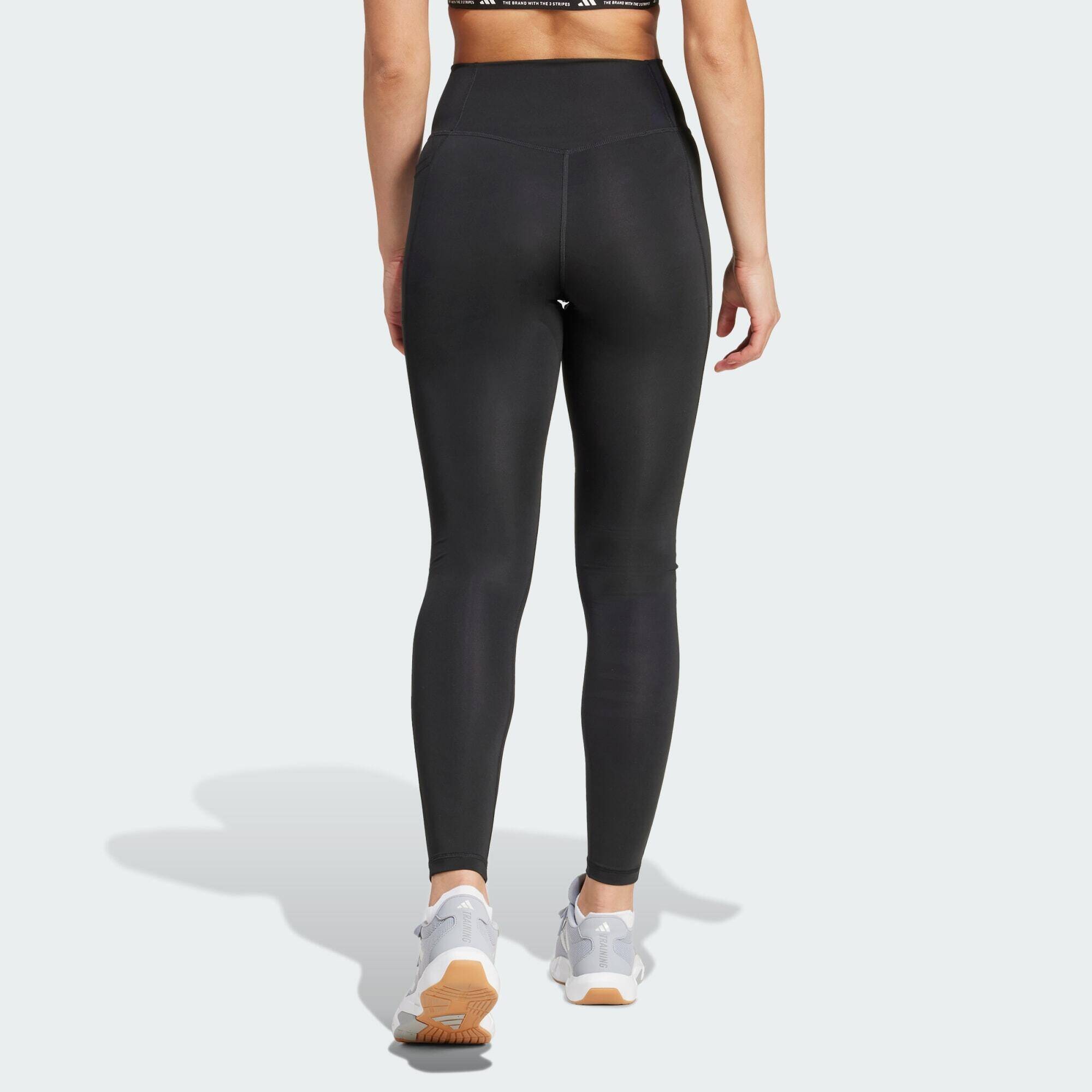 Adidas OPT ESS ST 1/1 Women Training Tights Black -  2