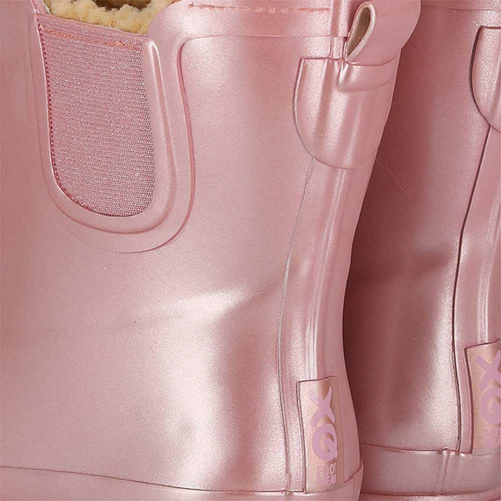 Botas de lluvia Chelsea para mujer - Forro de piel sintética - 100% Caucho 3/5