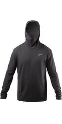 Motion Long Sleeve Hooded Top - Anthracrite
