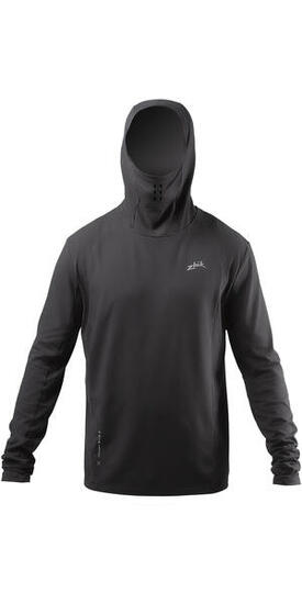 Motion Long Sleeve Hooded Top - Anthracrite