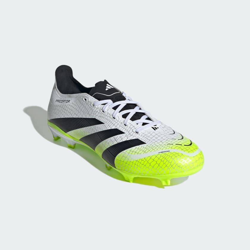 Adidas PREDATOR LEAGUE FG/MG Unisex Football Shoes White -  5