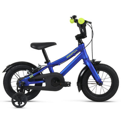 Batch kinderfiets 12 inch blauw, 3 tot 5 jaar
