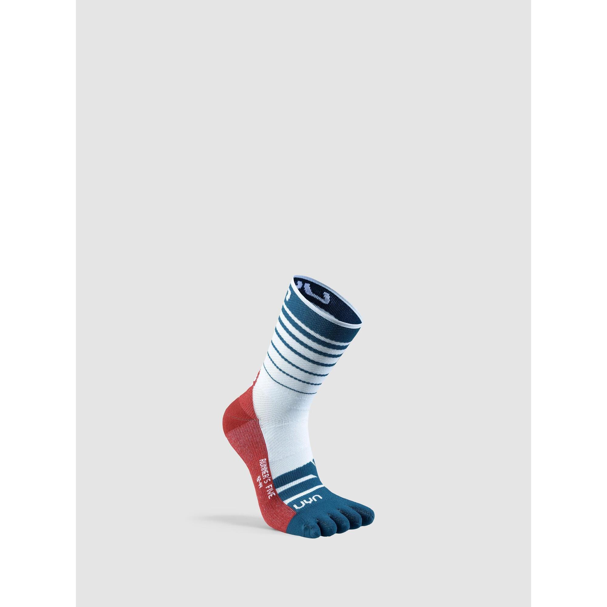 Uyn - Runner's Five Socks - Chaussettes - Blanc - 43/46 - Decathlon