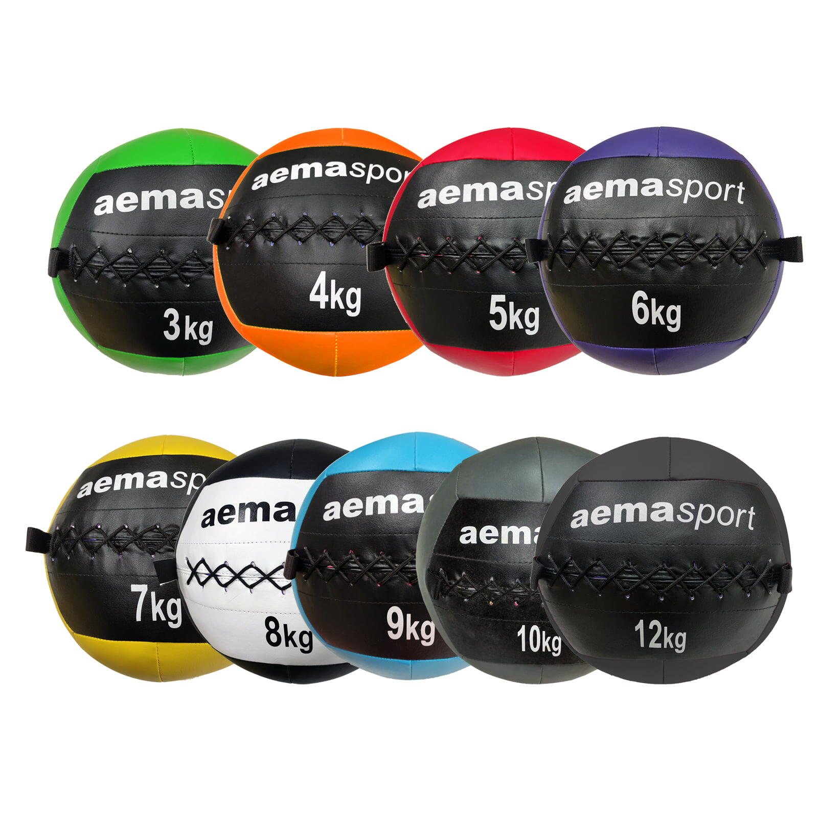 Wall Ball Doble Costura de 3kg 3/3